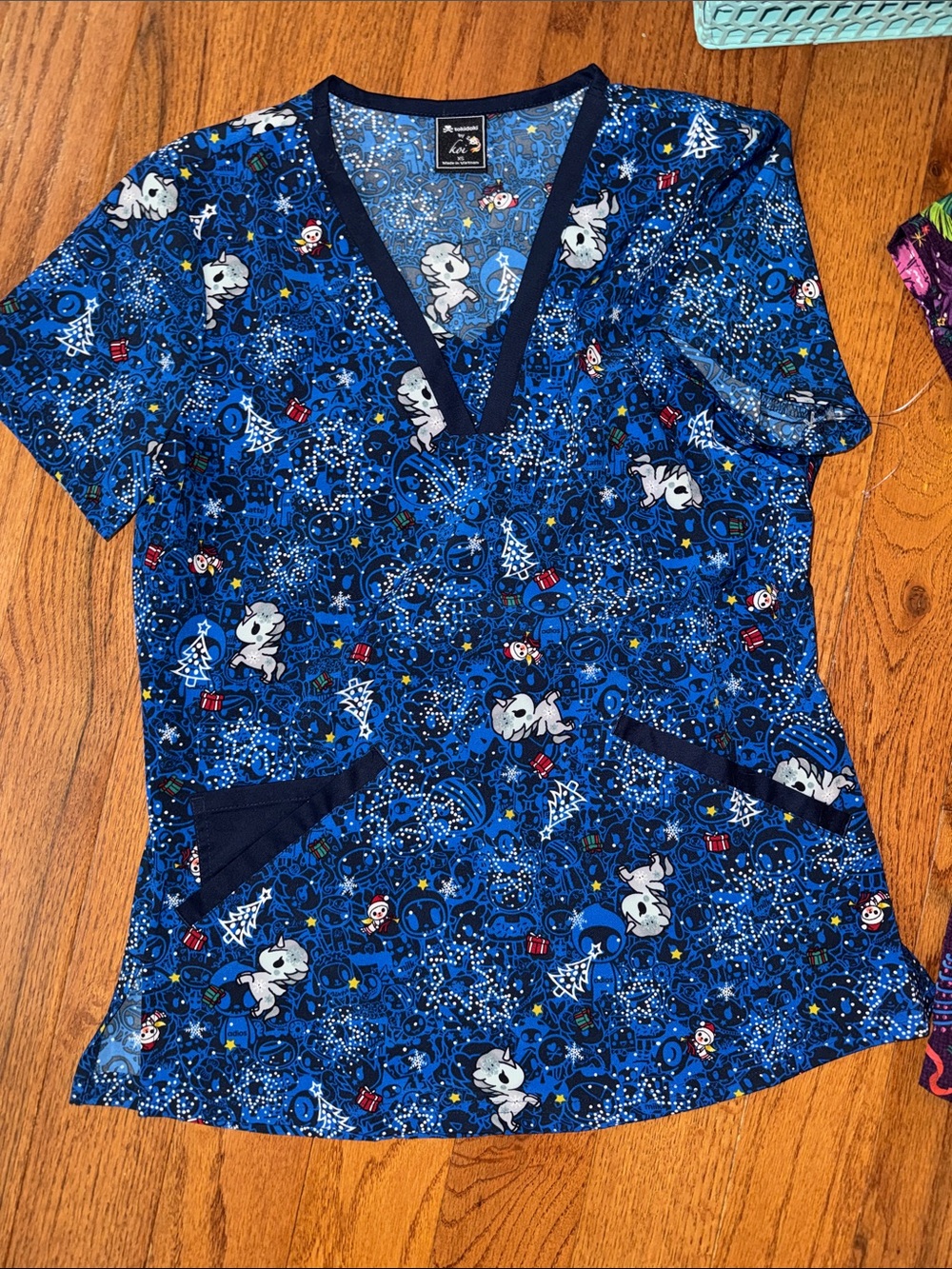 tokidoki by Koi Scrub top